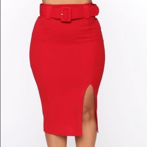 Fashion Nova,The boss favorite midi skirt